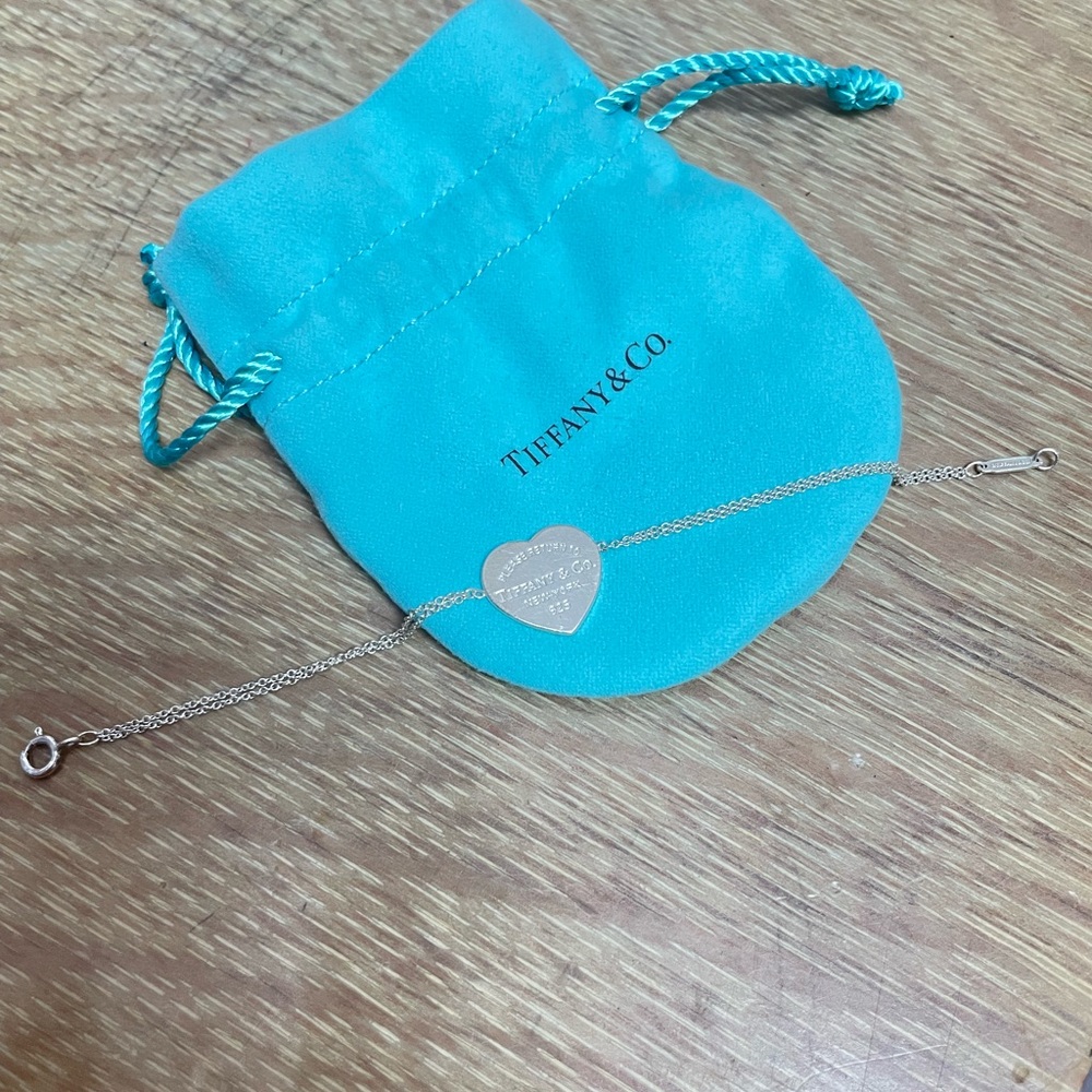 Tiffany & Co. Silver Heart Bracelet